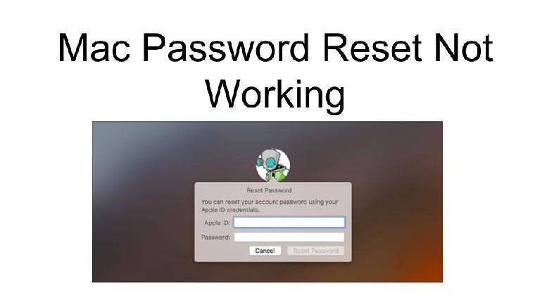 reset macbook password