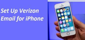 Set Up Verizon Email for iPhone help