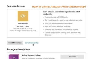 How to Cancel Amazon Prime Membership?